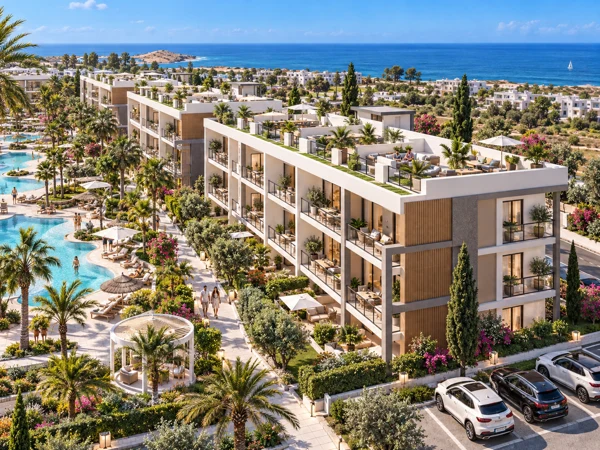 Caesar Breeze Phase 2 – user-supplied seaside resort rendering, North Cyprus.