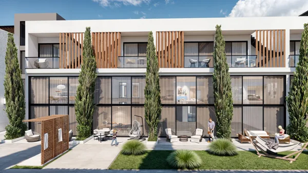 Ateities Namai – Apartamenty typu studio, Cypr Północny. Wizualizacja projektu