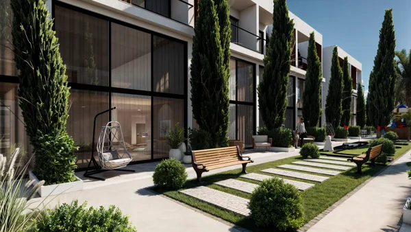 Ateities Namai – Apartamenty typu studio, Cypr Północny. Wizualizacja projektu